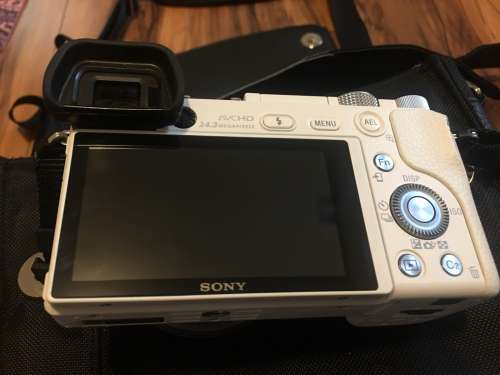 Sony Alpha a6000 Mirrorless Digital Camera with 16-50mm Lens - White